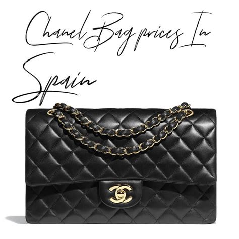 chanel bags price in spain